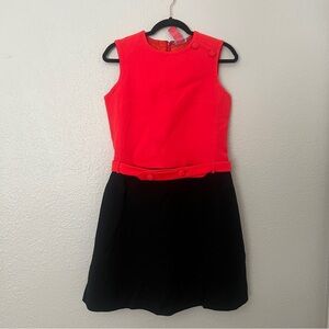 Vintage 1960s Color-block Mod Dress